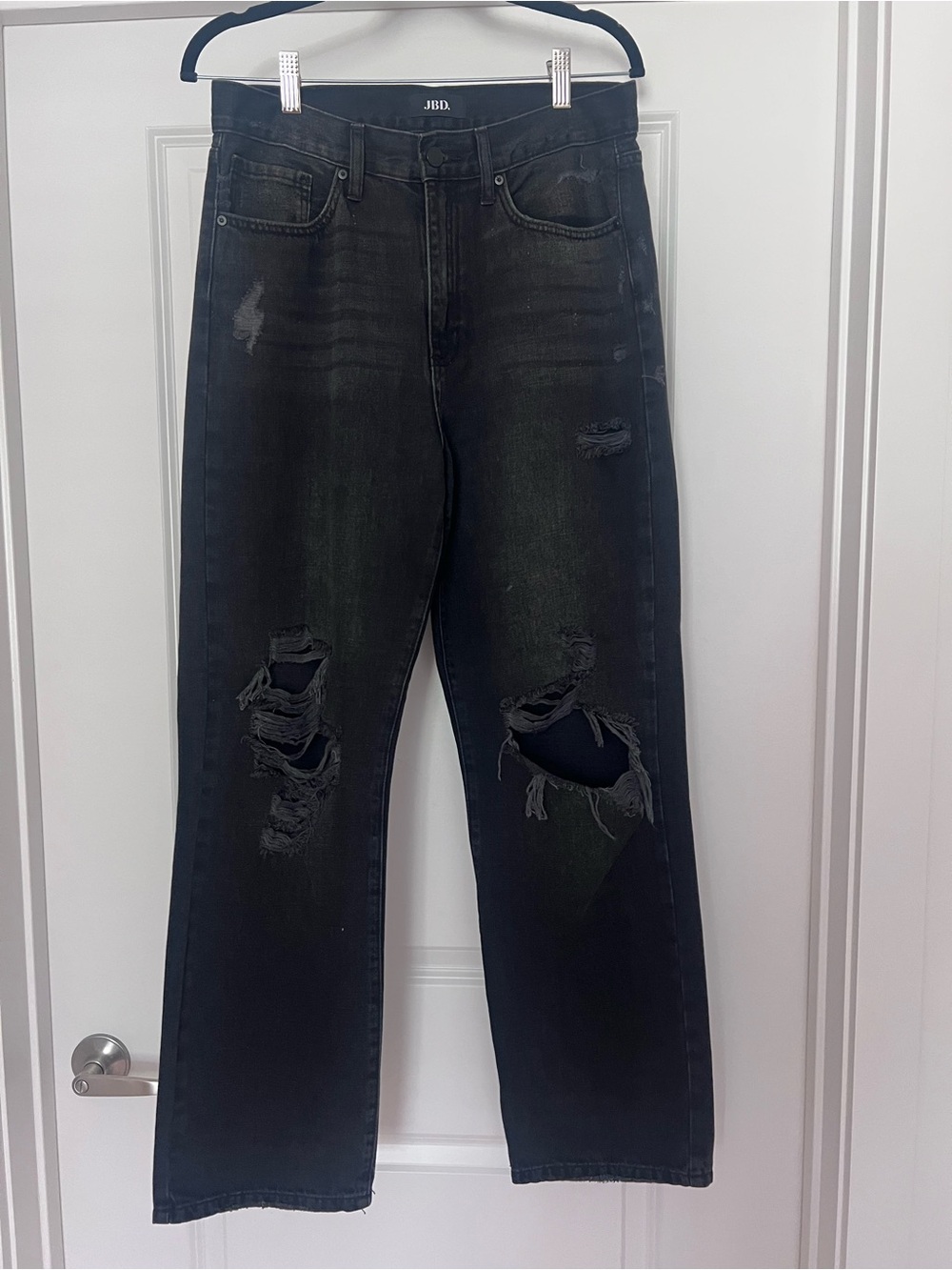 Womenโs JBD Distressed Denim